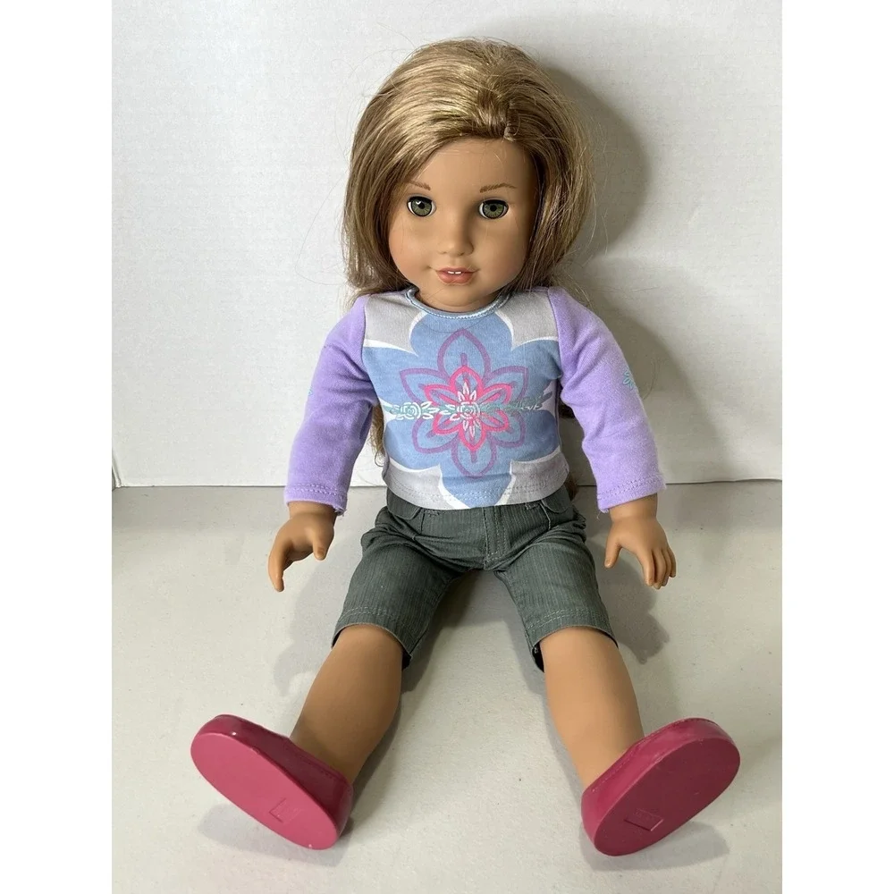 American Girl Truly Me Doll Dark Blond Long Hair, Blue Eyes - Picture 1 of 2